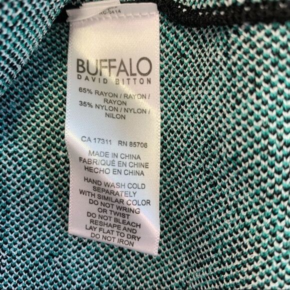 Buffalo David Bitton NWT Sea Green Brandon Knit Skirt Size Extra Small - Picture 8 of 13